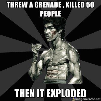 Bruce Lee - Grenade