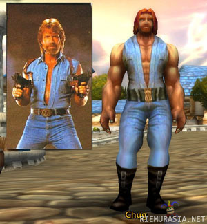 Chuck Norris in World Of Warcraft - Remember, you can&#039;t escape Chuck Norris, enywhere.