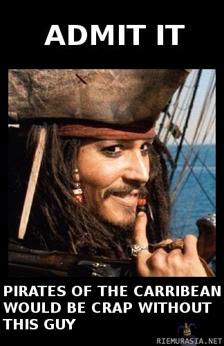Jack Sparrow - Admit it