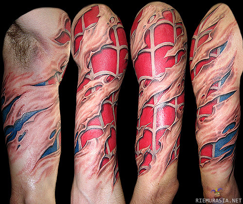 spiderman tattoo