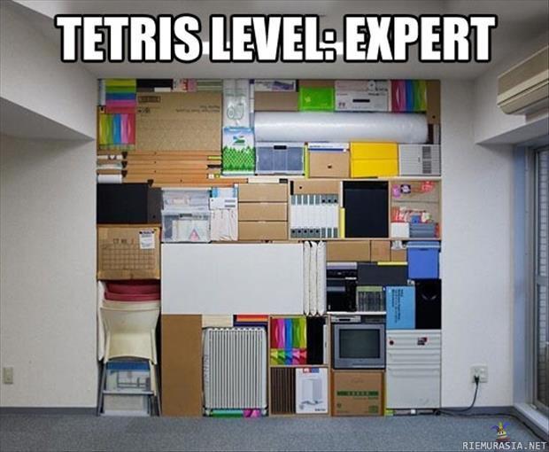 Tetris Level: Expert - Aasialaiset taas vauhdissa