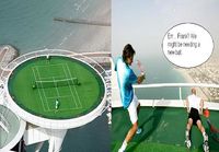 Tennistä Dubaissa