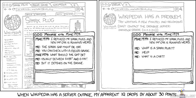 Wikipedia tekee pätemisestä helppoa - Ja google auttaa korjaamaan kaikki tietokoneen ongelmat.