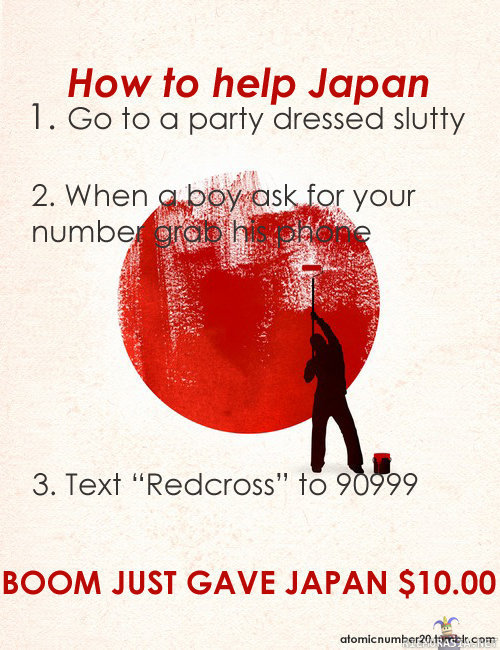 Girls: How to help Japan