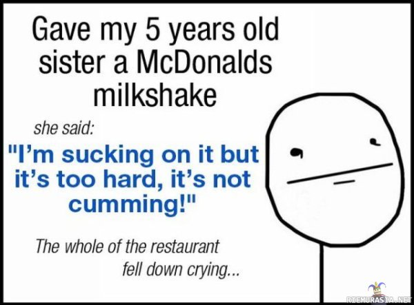 McDonalds milkshake