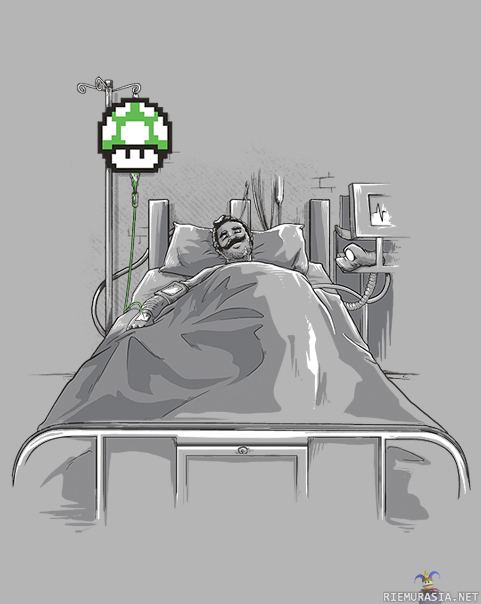 Luigi sairaalassa