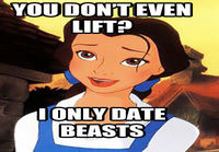 I only date beasts