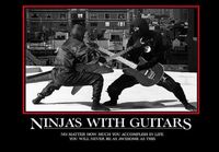 Guitar ninjas