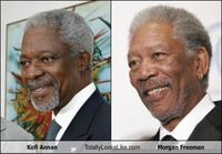 Kofi annan Morgan Freeman