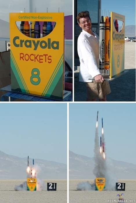 Crayon Rockets
