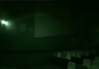 Michael Myers Scaring People at a Movie Theatre
