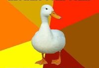 Technologically impaired duck