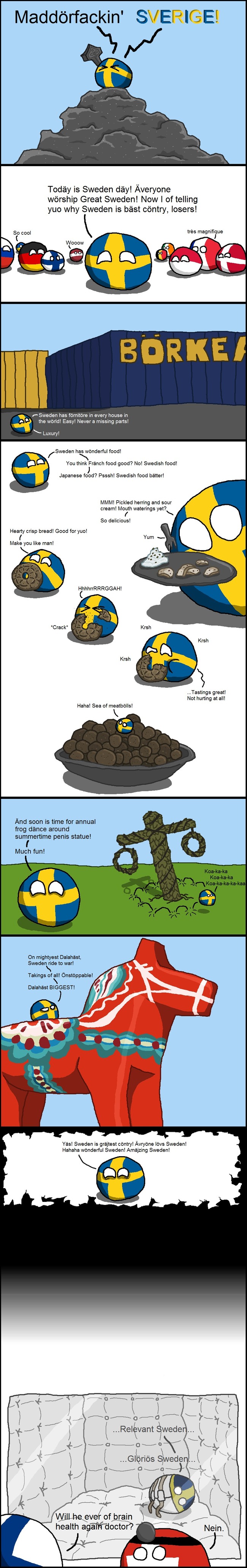 Mahtava Ruotsi - Palloja