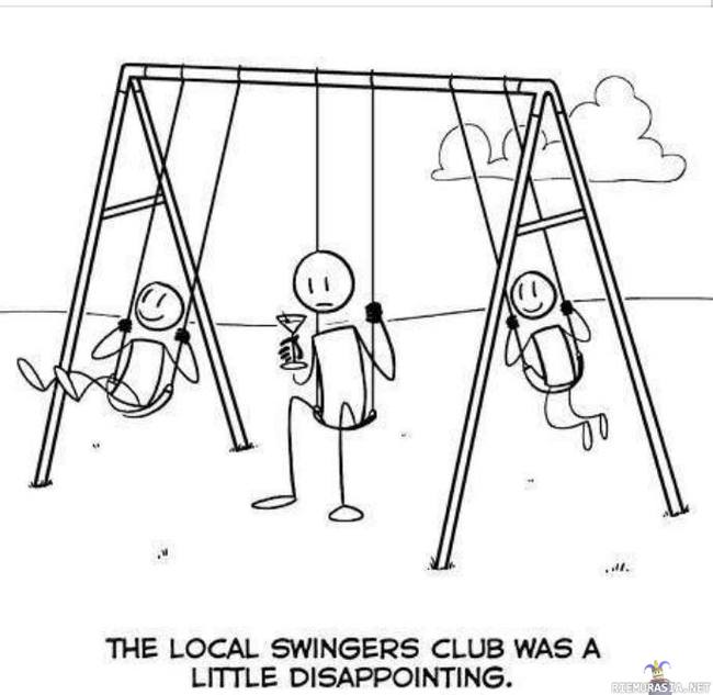 Swingers club - Kokous oli pettymys