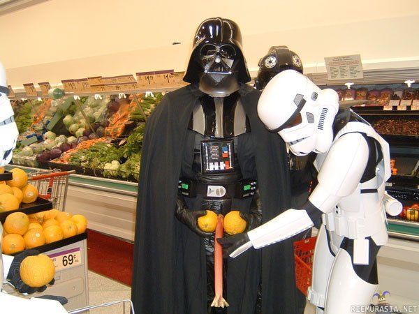 Darth Vader - Supermarketissa