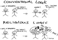 Conventional vs religious logic
