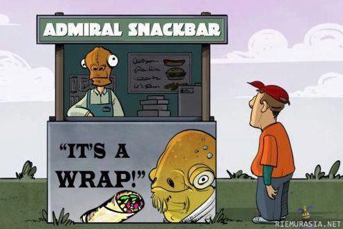 Admiral snackbar - it´s a wrap!