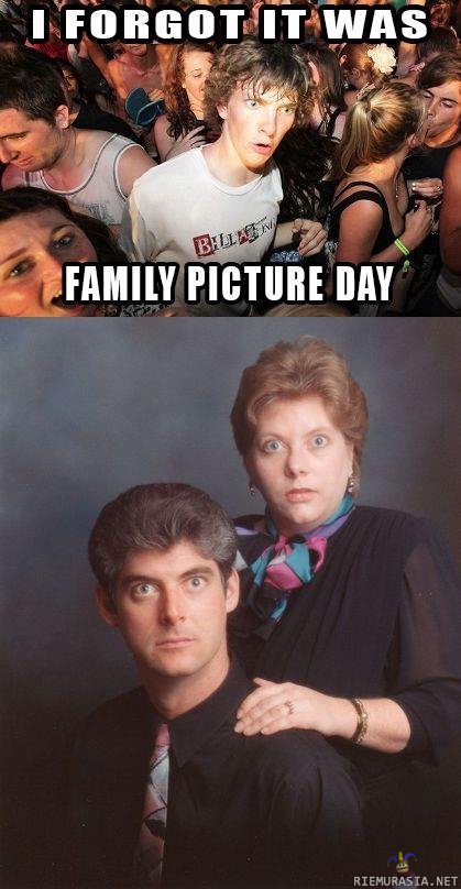 Family picture day