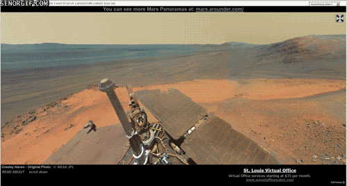 Nasan mönkkärin kuvaa Marsista