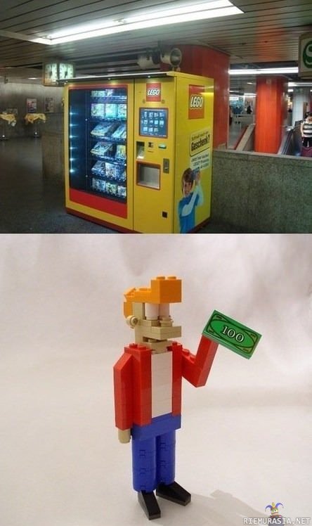 Lego automaatti - Shut up and take my money!