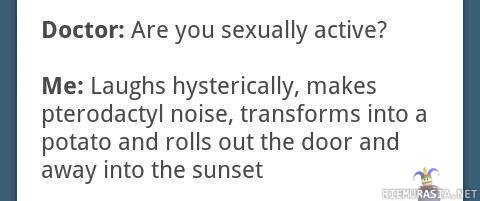 Are you sexually active?