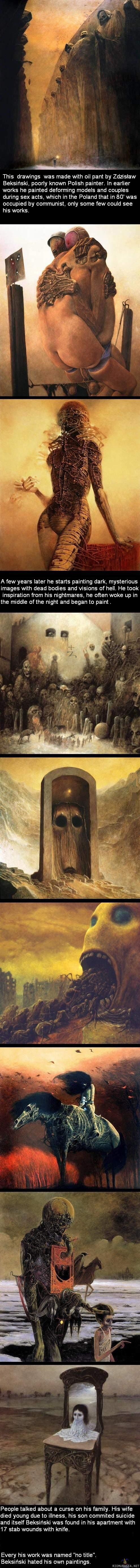 Visions of hell - Zdzislaw Beksinskin taidetta