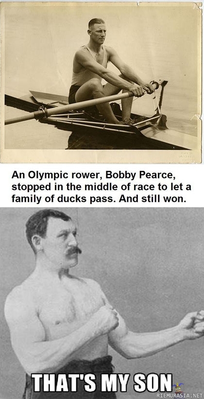 Bobby Pearce - Olympiasoutaja