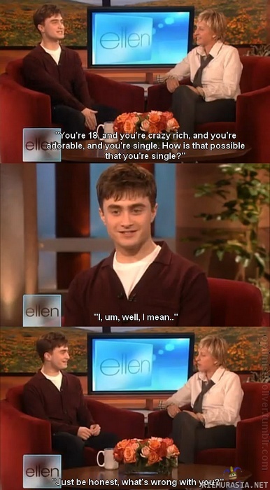 Daniel Radcliffe Ellenissä