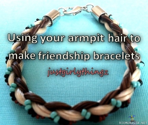 Friendship bracelets - #justgirlythings