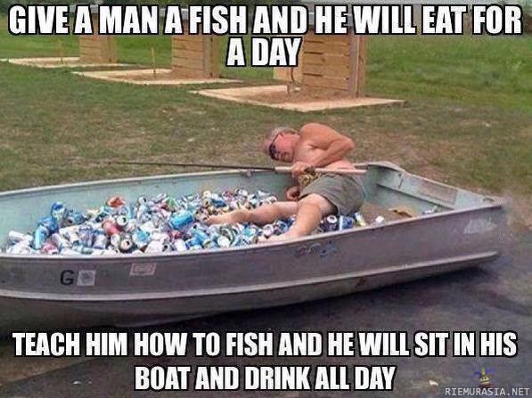 Teach a man how to fish..