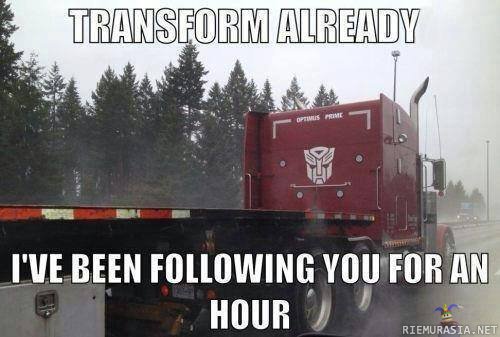 Optimus Prime - muutu jo!