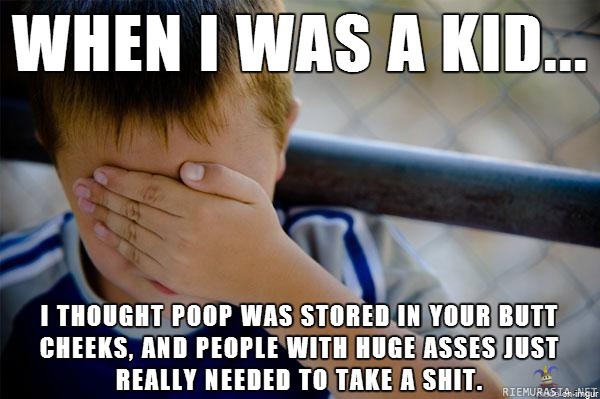 When I was a kid...