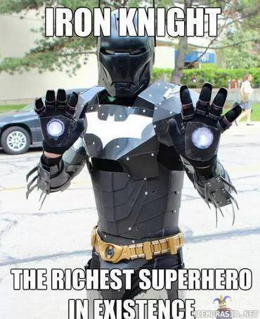 Iron Knight - Ei mikään persaukinen supersankari