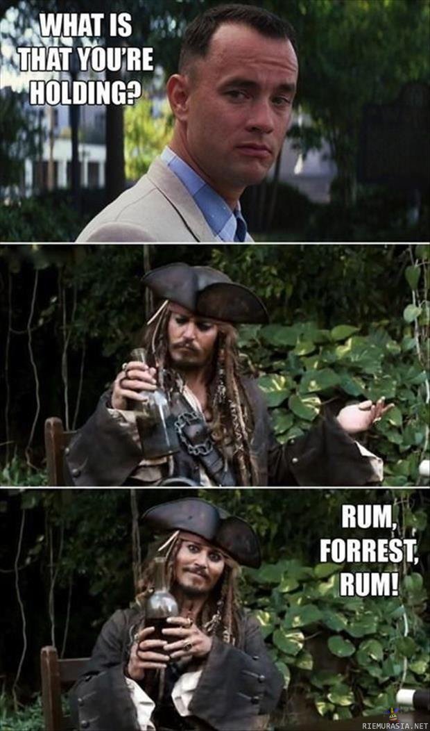 Forrest Gump & Jack Sparrow