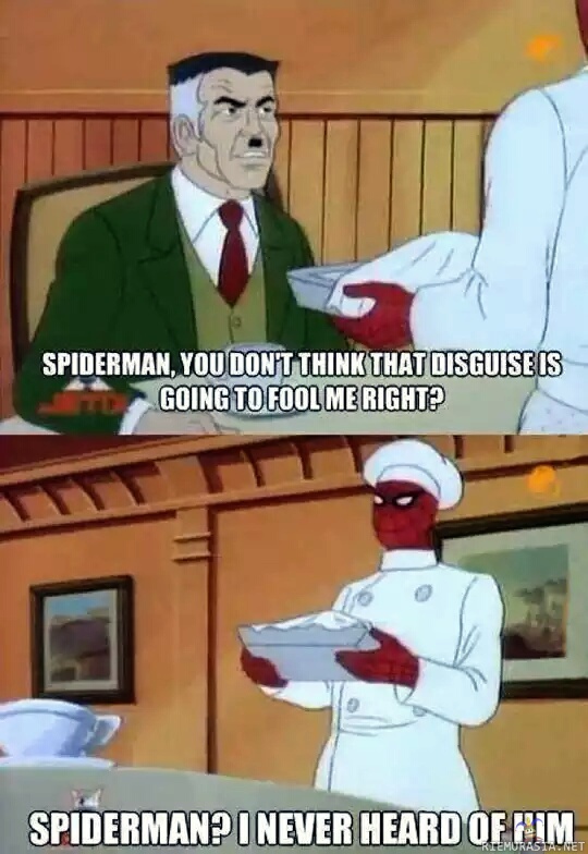 Spiderman - valupukujen mestari