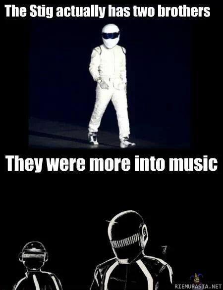 The Stig has two brothers