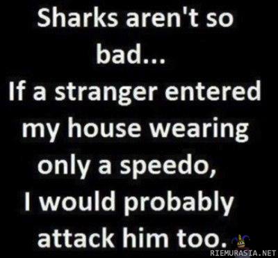 Sharks aren&#039;t that bad