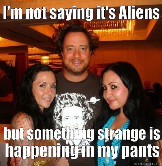 Aliens perhaps..