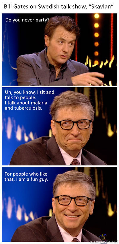 Bill Gatesin puheenaiheet