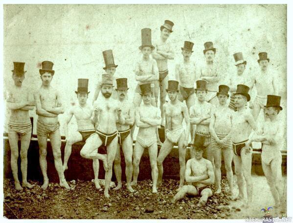 Brightonin uimaseura vuonna 1863