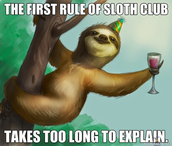 Sloth club