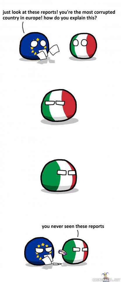 Italian korruptio