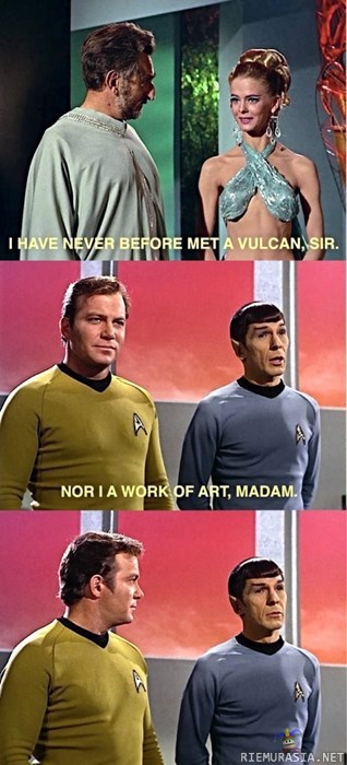 Spock osaa puhua naisille