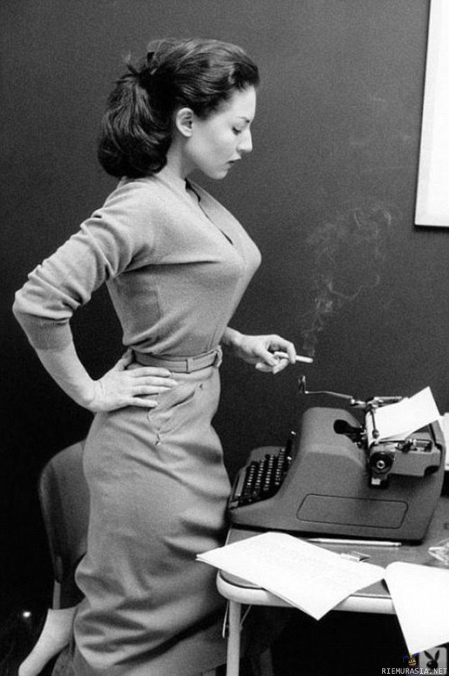 Sihteeri 50-luvulta