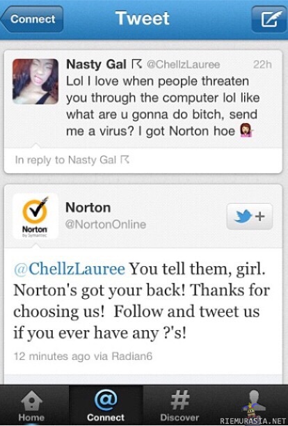 Norton pitää huolta