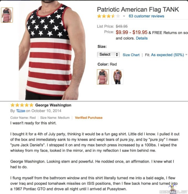 Murica tank top