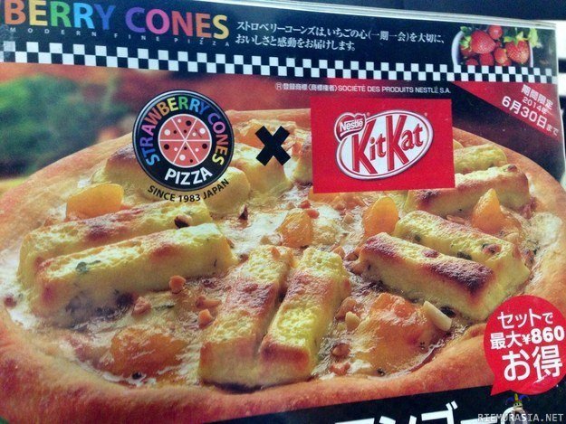 Kitkat pizza - Taatusti maukasta