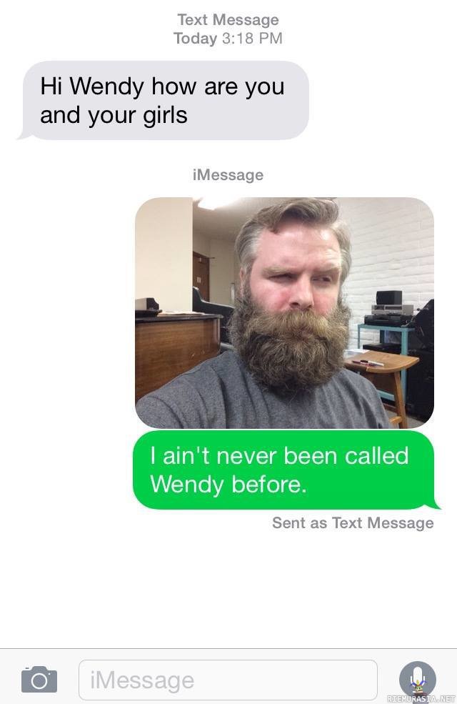 Mitä kuuluu Wendy?