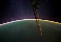 Yölliset näkymät ISS-avaruusasemalta