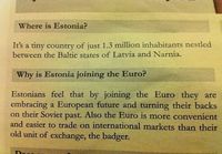 Where is Estonia?